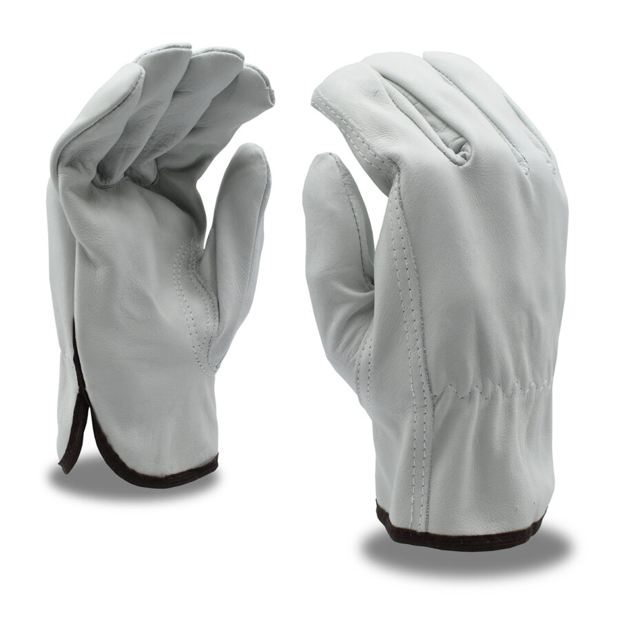 Grain Cowhide Driver Gloves